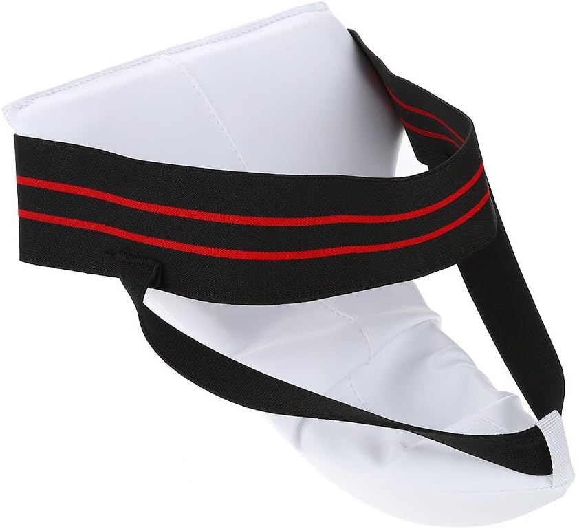 Vbestlife Protectores de ingle de Taekwondo, protección pélvica para hombre, protección pélvica para cintura de ingle, protector abdominal de