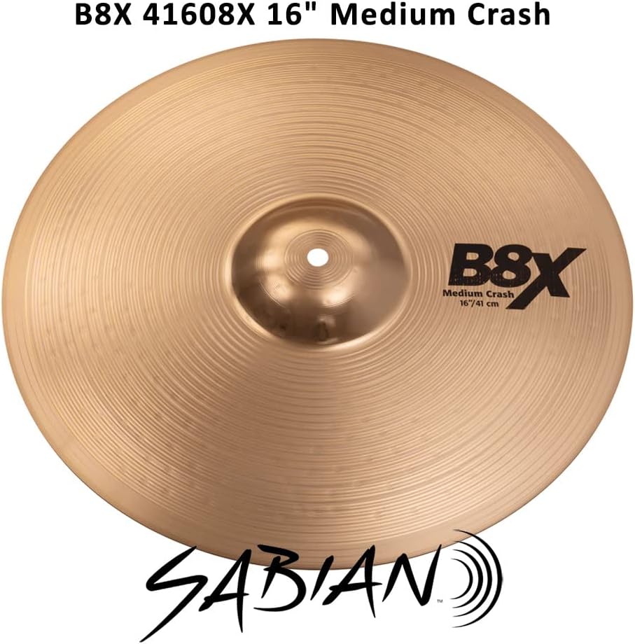 SABIAN 16″ B8X Medium Crash