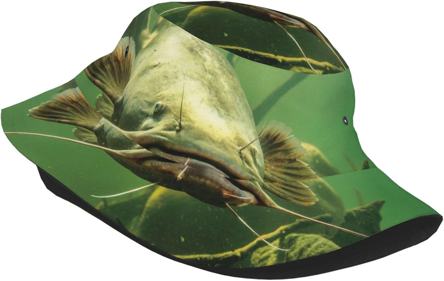 Sombrero de pescador con estampado de corazón rosa unisex para verano, protección solar, sombrero de sol para pesca, senderismo