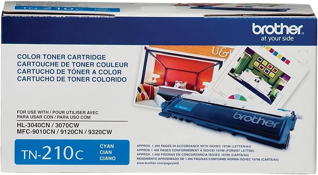 Brother cartucho de tóner para impresora Brother TN315Laser Printer TonerEmpaquetado al por menor, Azul