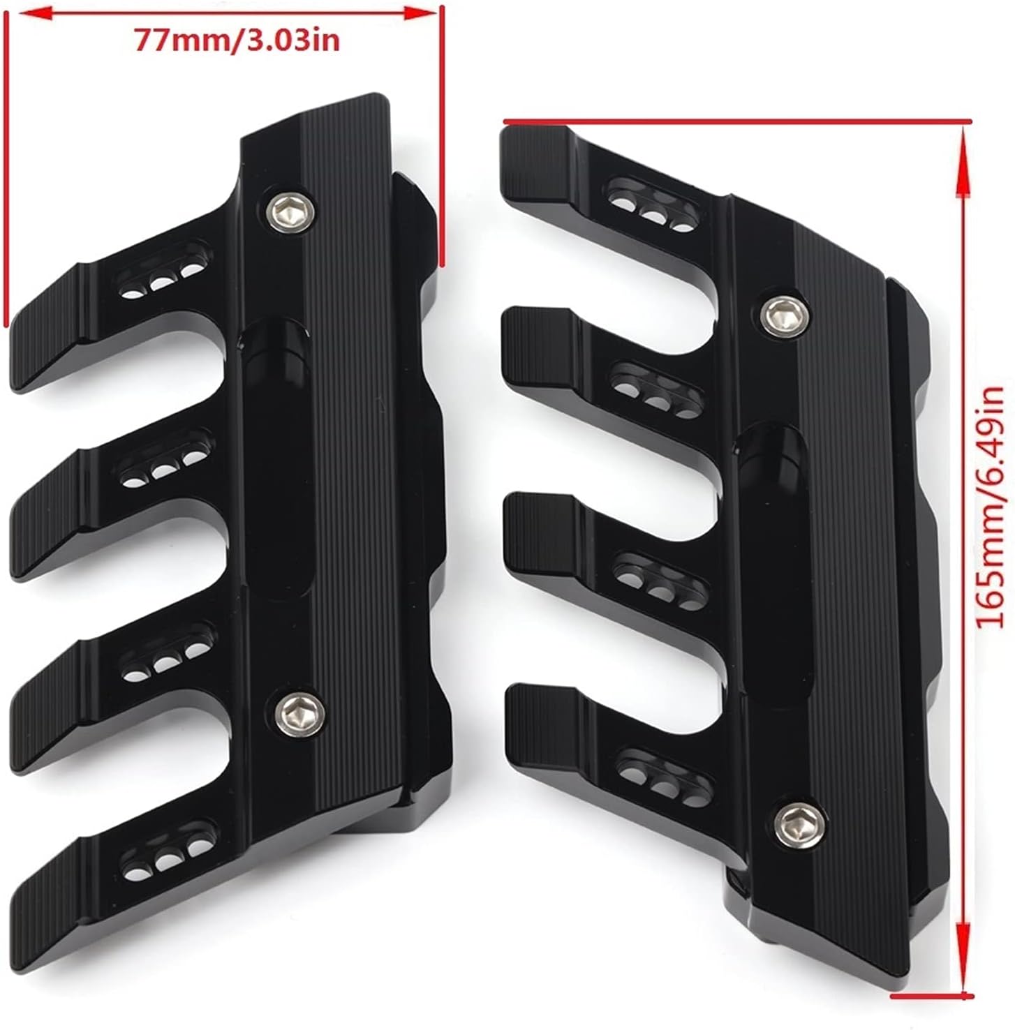Accesorios para motocicleta, protección contra caídas, guardabarros delantero, protección lateral, deslizadores de aluminio CNC para Kawasaki para