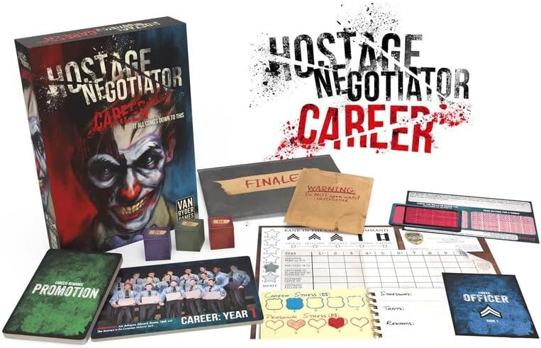 Van Ryder Games Negociador de rehenes Carrera  Una expansión del juego 30+ minutos de juego para 1 jugador  para adolescentes y adultos mayores de