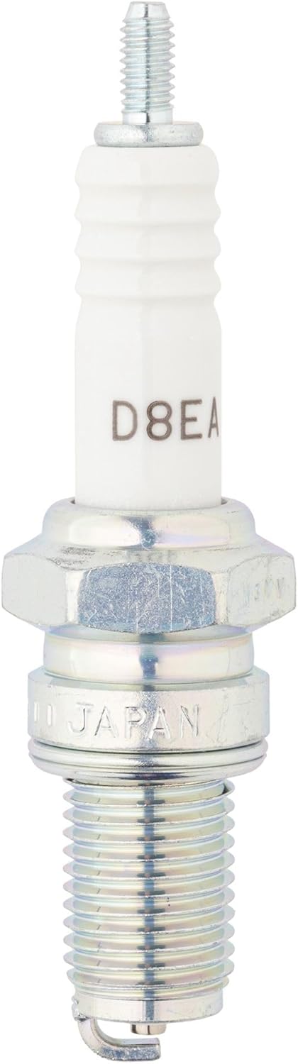 NGK Bujía, NGK D8EA, ea, 1, blanco, talla única