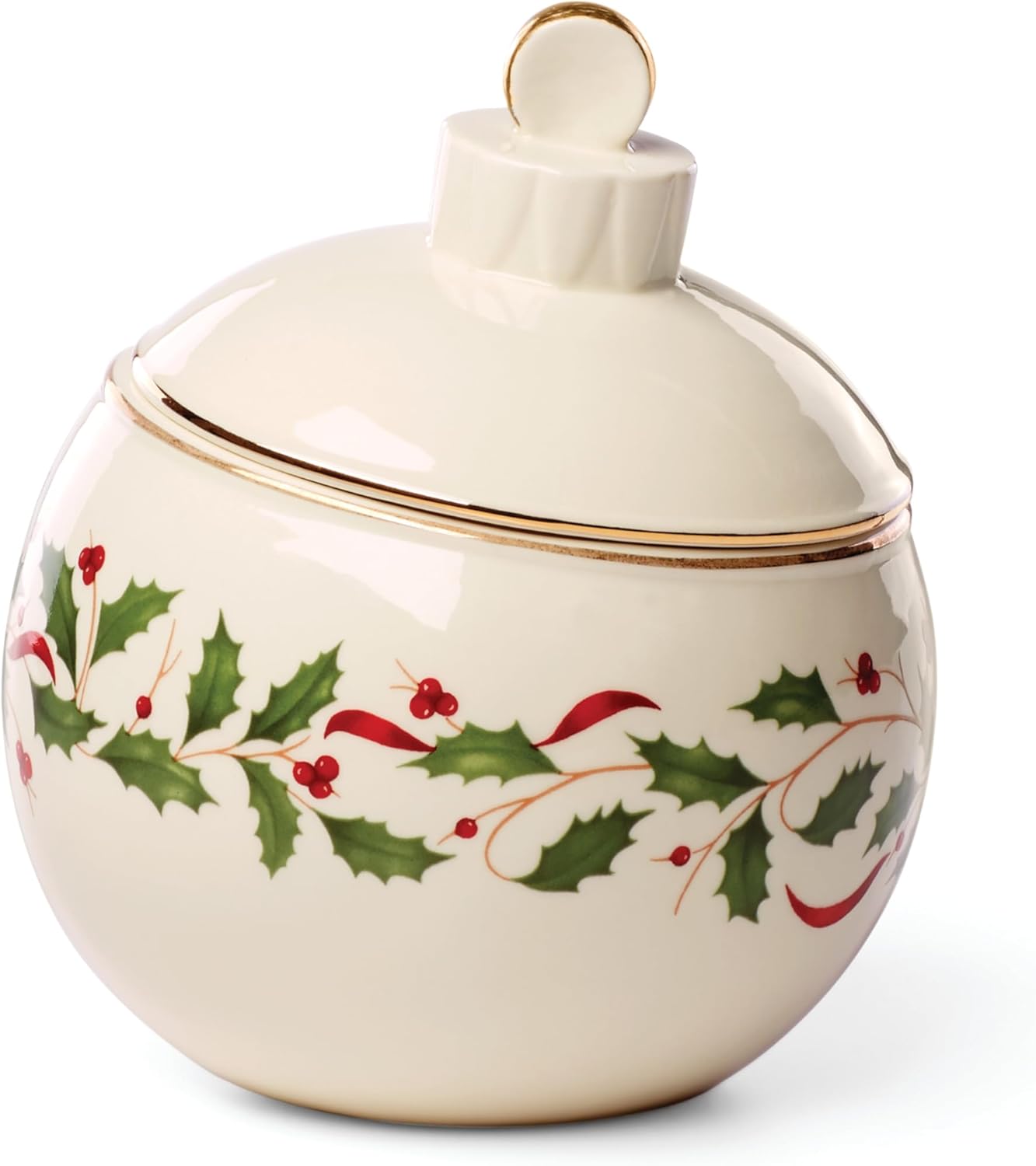 Lenox 890765 – Tarro de caramelos de adorno navideño