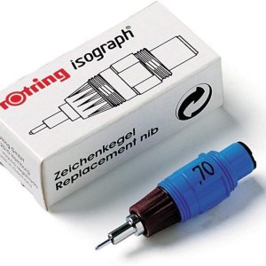 Rotring Punta de repuesto para bolígrafo técnico Rapidograph solo 0.024 in Rotring Punta de repuesto para bolígrafo técnico Rapidograph solo 0.024 in