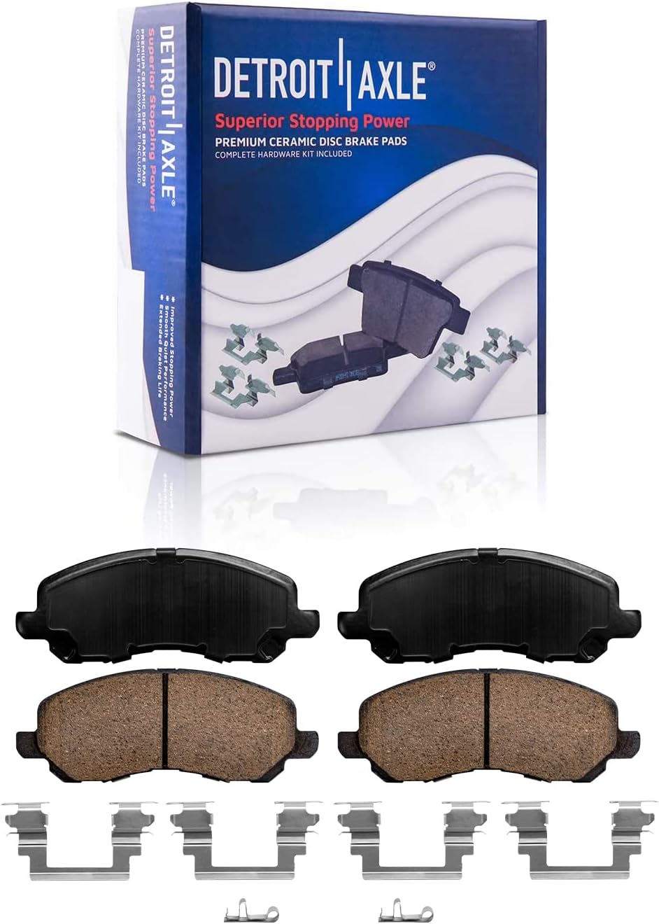 Detroit Axle – Rotores perforados delanteros y traseros de 11.57 pulgadas (11.575 in) y 10.31 pulgadas (10.315 in) de repuesto para 200 Sebring