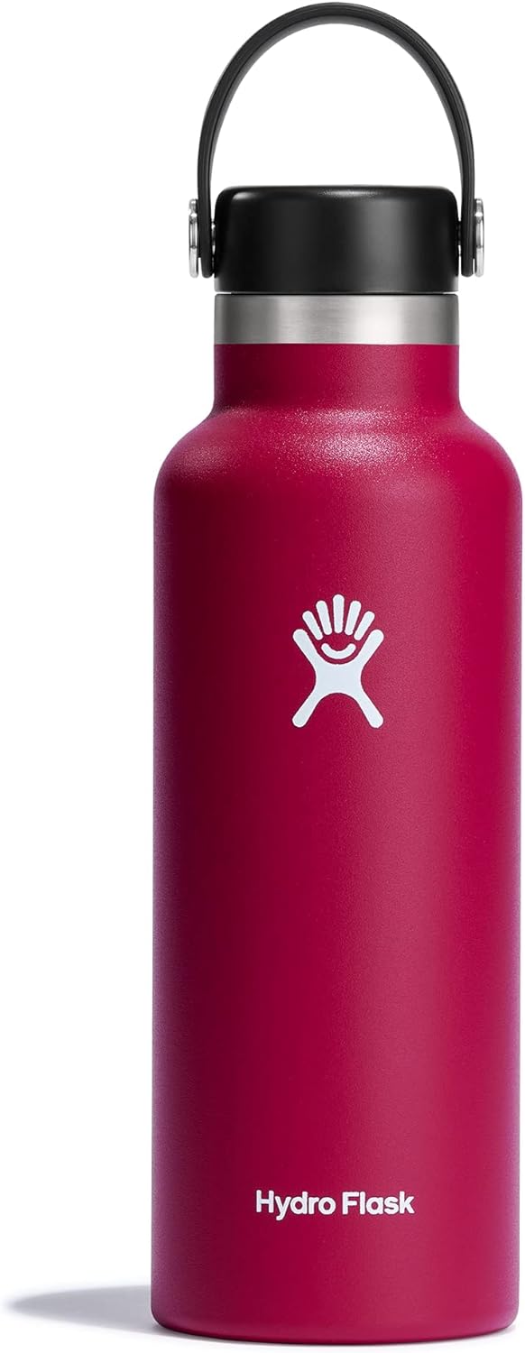 Hydro Flask – Botella de agua reutilizable de acero inoxidable, aislada al vacío, apta para lavavajillas, sin BPA, no tóxica