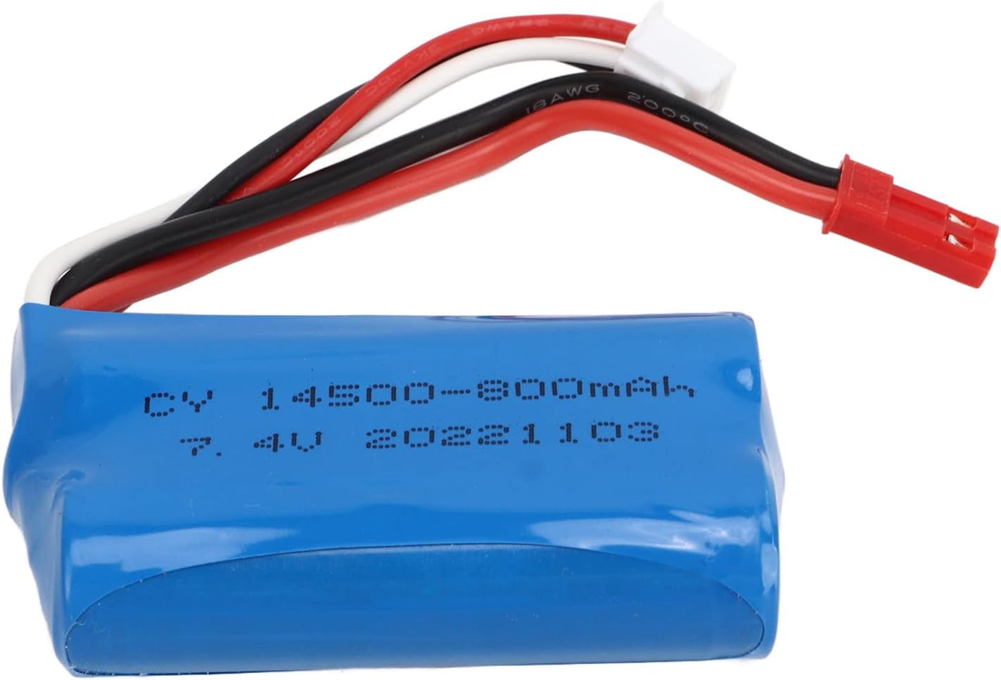 SUNGOOYUE 7.4V 800mah RC Battery Pack, alta potencia tasa de conversión Li Ion RC LiPo Juguetes Control Remoto Accesorio para WL917 RC Juguetes