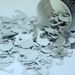 Confeti Duck Silver – Paquete al por menor #9719 QS0 Confeti Duck Silver – Paquete al por menor #9719 QS0