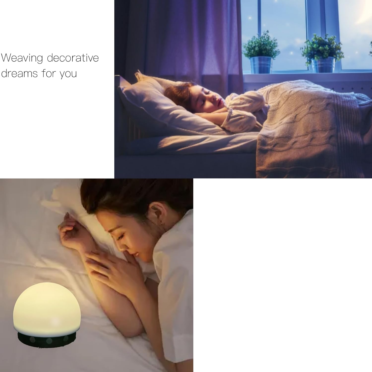 Lámpara de noche LED con base de madera con puerto de carga USB, lámpara de noche, lámpara de mesa regulable con control táctil, 3 modos, para