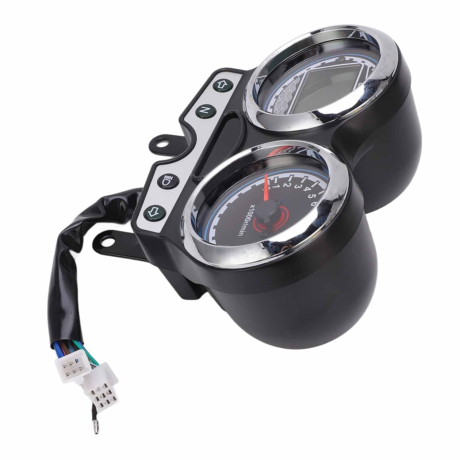 12V motocicleta LCD medidor velocímetro tacómetro engranaje kilometraje reemplazo para Suzuki EN125-3F EN150 12-16