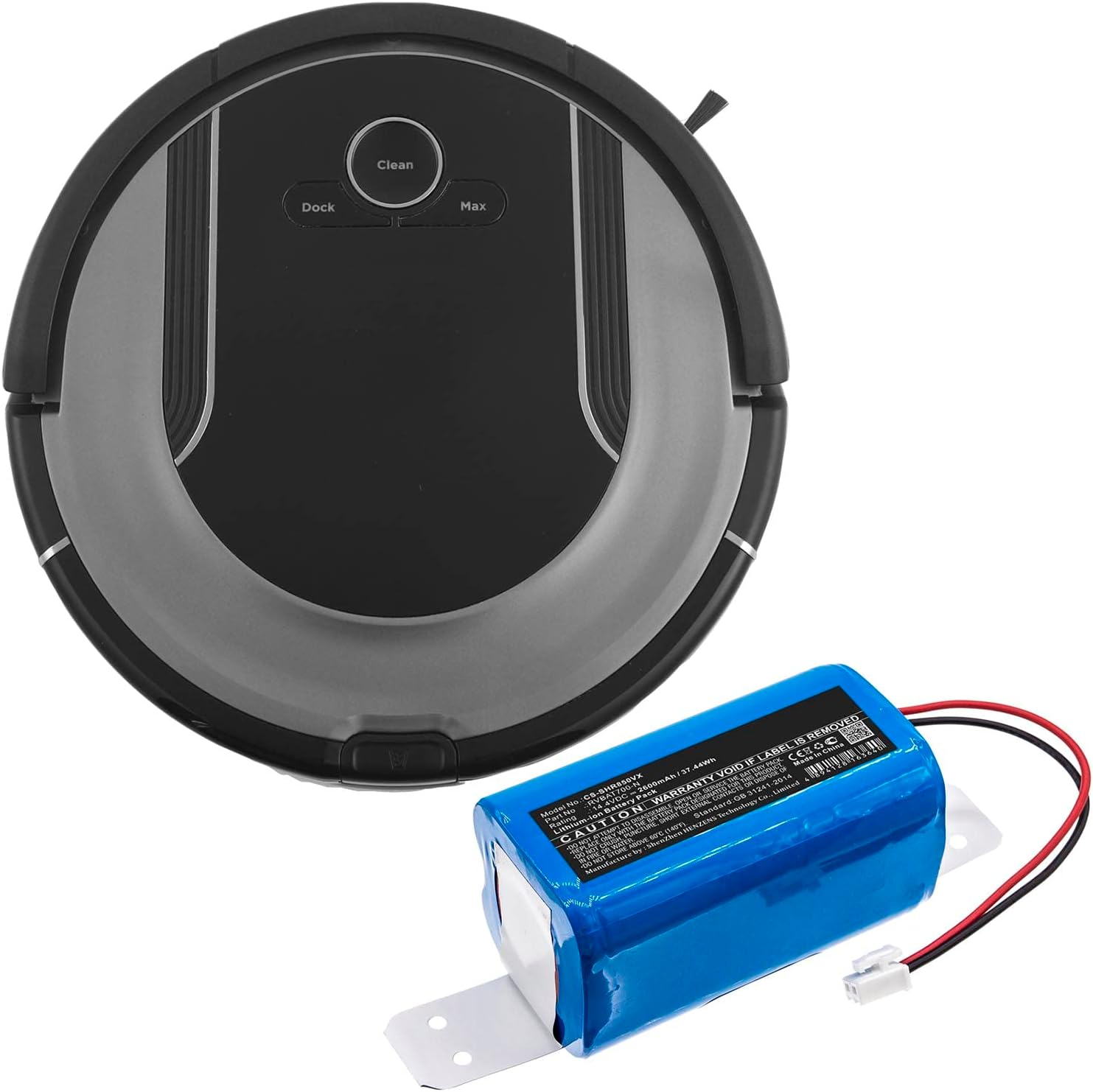 RVBAT700-N – Batería de vacío para Shark RV850BRN RV850C RV850WV RV851WV RV871 RV871C RV700_N RV720_N RV725_N RV750_N RV761