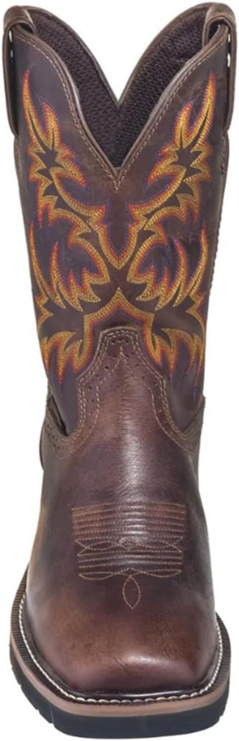 Justin Driller Western – Botas de trabajo para hombre con punta suave – Se4689