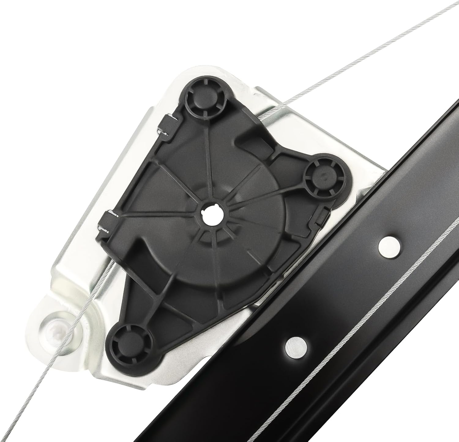 NPAUTO Elevalunas eléctrico del lado del pasajero trasero sin motor de repuesto para BMW E90 E91 323i 325i 328i 330i 335i M3 2006 2007 2008 2009