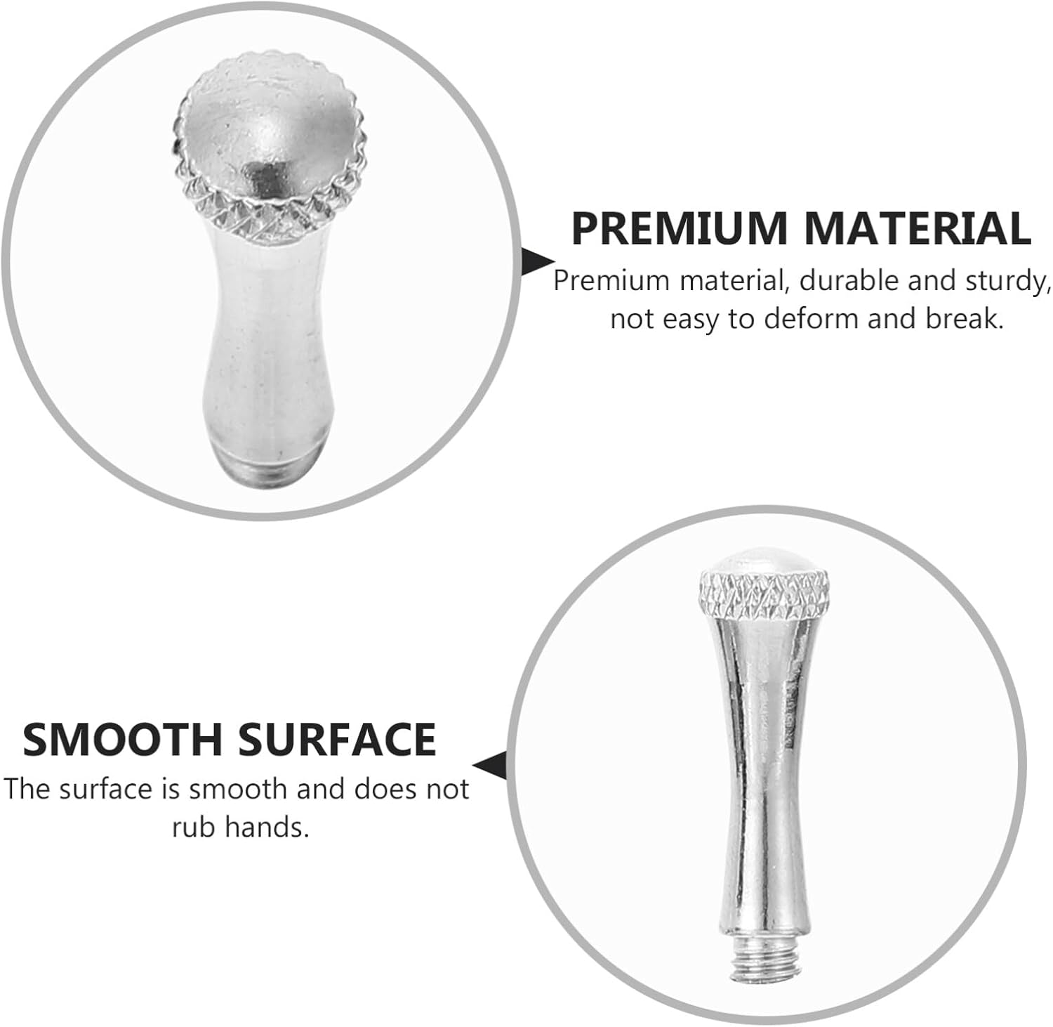 VILLCASE Tijeras para uñas de cola, piezas de tijera, soporte de dedo, repuesto para peluquería, suministros de cosmetología, herramientas de