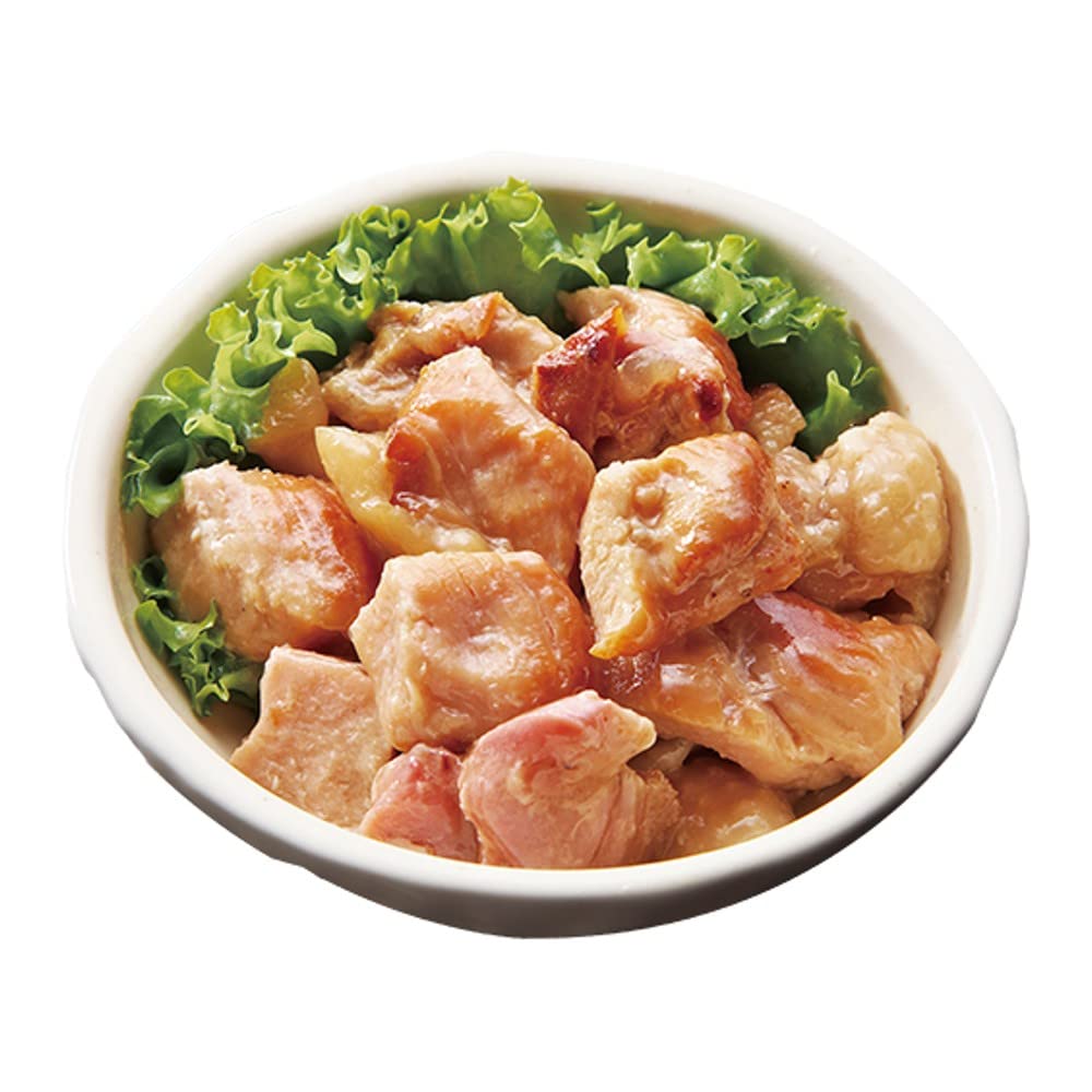 “Yakitori” (plato auxiliar de pollo) Surtido de 2.5 onzas, 2 tipos de 2 unidades de alimentos enlatados japoneses Hotei Foods NinJapo