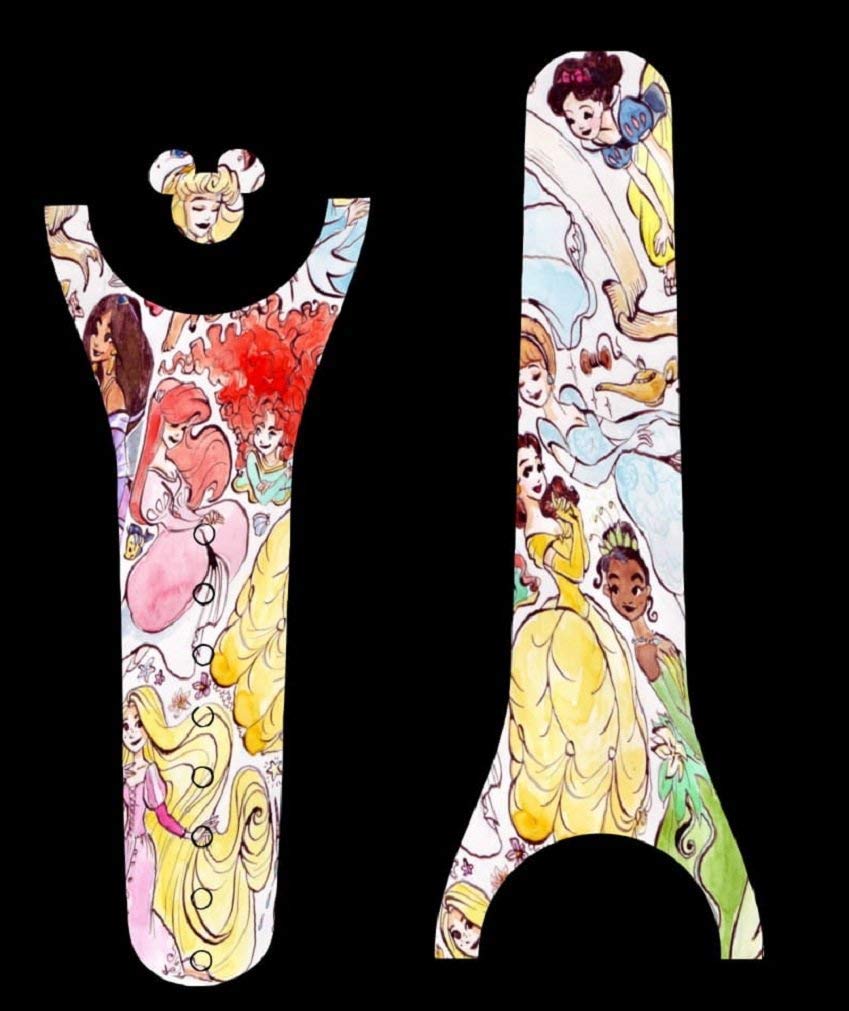 Vinyl Skin Decal Wrap Sticker Cover for the MagicBand 2 Magic Band 2 Princess Collage