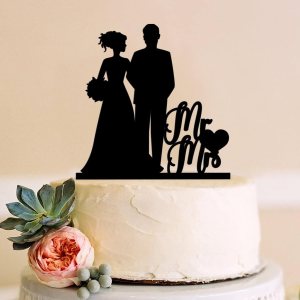 Silueta afroamericana de novia y novio, decoración de pastel de boda afro, boda de corazón de amor, decoración de pastel de madera acrílica para Silueta afroamericana de novia y novio, decoración de pastel de boda afro, boda de corazón de amor, decoración de pastel de madera acrílica para
