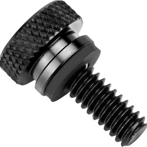Tornillo de asiento de motocicleta, tornillo de montaje moleteado para guardabarros trasero, 14 “-20 roscas de repuesto para Harley Touring Tornillo de asiento de motocicleta, tornillo de montaje moleteado para guardabarros trasero, 14 “-20 roscas de repuesto para Harley Touring