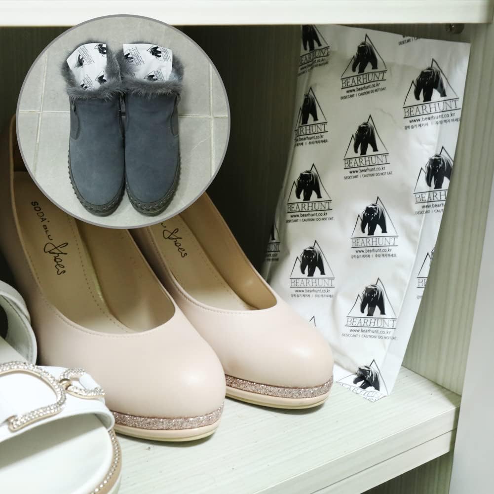 Desodorante absorbente de humedad zapatos, armario, tienda de campaña, etc. (3.53 oz x 12 piezas)