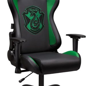 SUBSONIC Harry Potter – Silla ergonómica oficial para jugadores, respaldo y reposabrazos ajustables -Slytherin – para silla de juegos dolescente y SUBSONIC Harry Potter – Silla ergonómica oficial para jugadores, respaldo y reposabrazos ajustables -Slytherin – para silla de juegos dolescente y