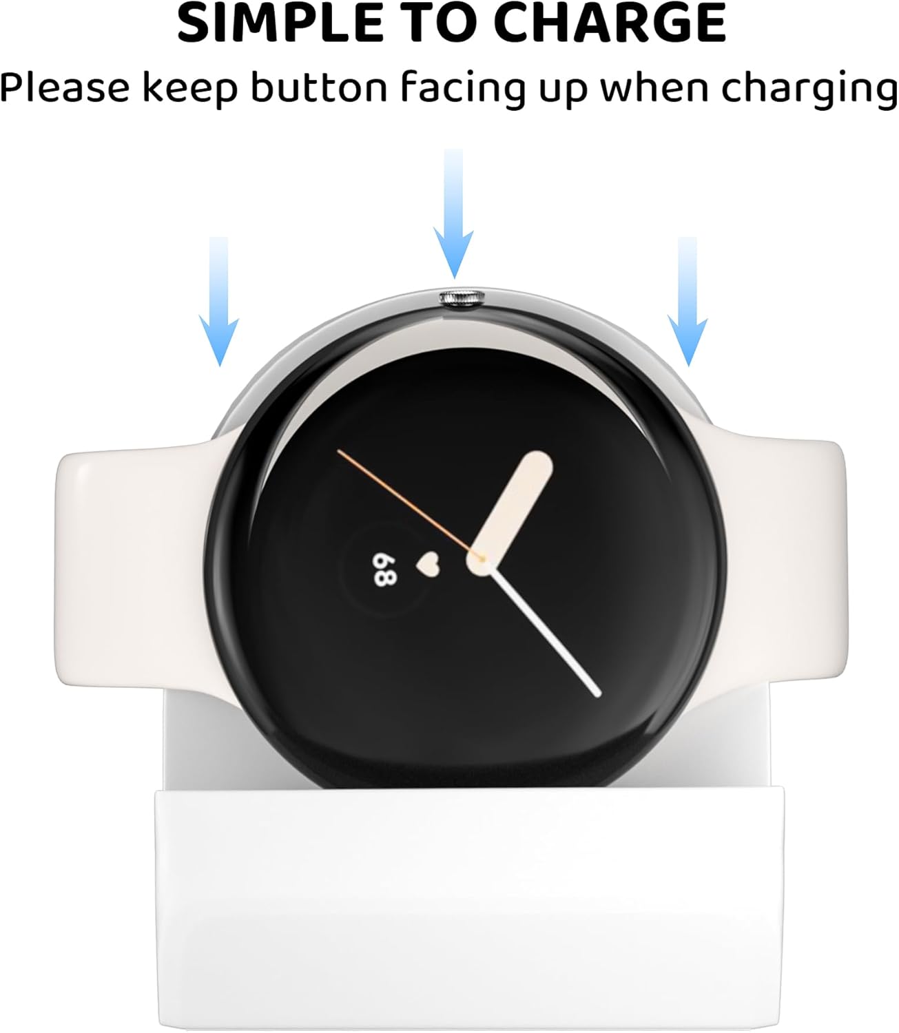 Base para Google Pixel Watch (blanco)