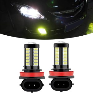 1 bombilla LED antiniebla para automóvil, kit de conversión de bombilla DRL H11, repuesto de lámpara de iluminación súper brillante de 6000 K, 1 bombilla LED antiniebla para automóvil, kit de conversión de bombilla DRL H11, repuesto de lámpara de iluminación súper brillante de 6000 K,