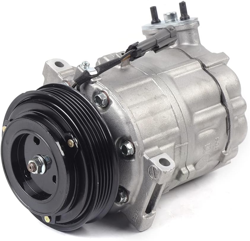 KinHall Compresor de aire acondicionado con embrague para Saturn Ion 4 puertas 2.2L 2.4L 2005-2007 AC AC Compresor y embrague AC Aire acondicionado