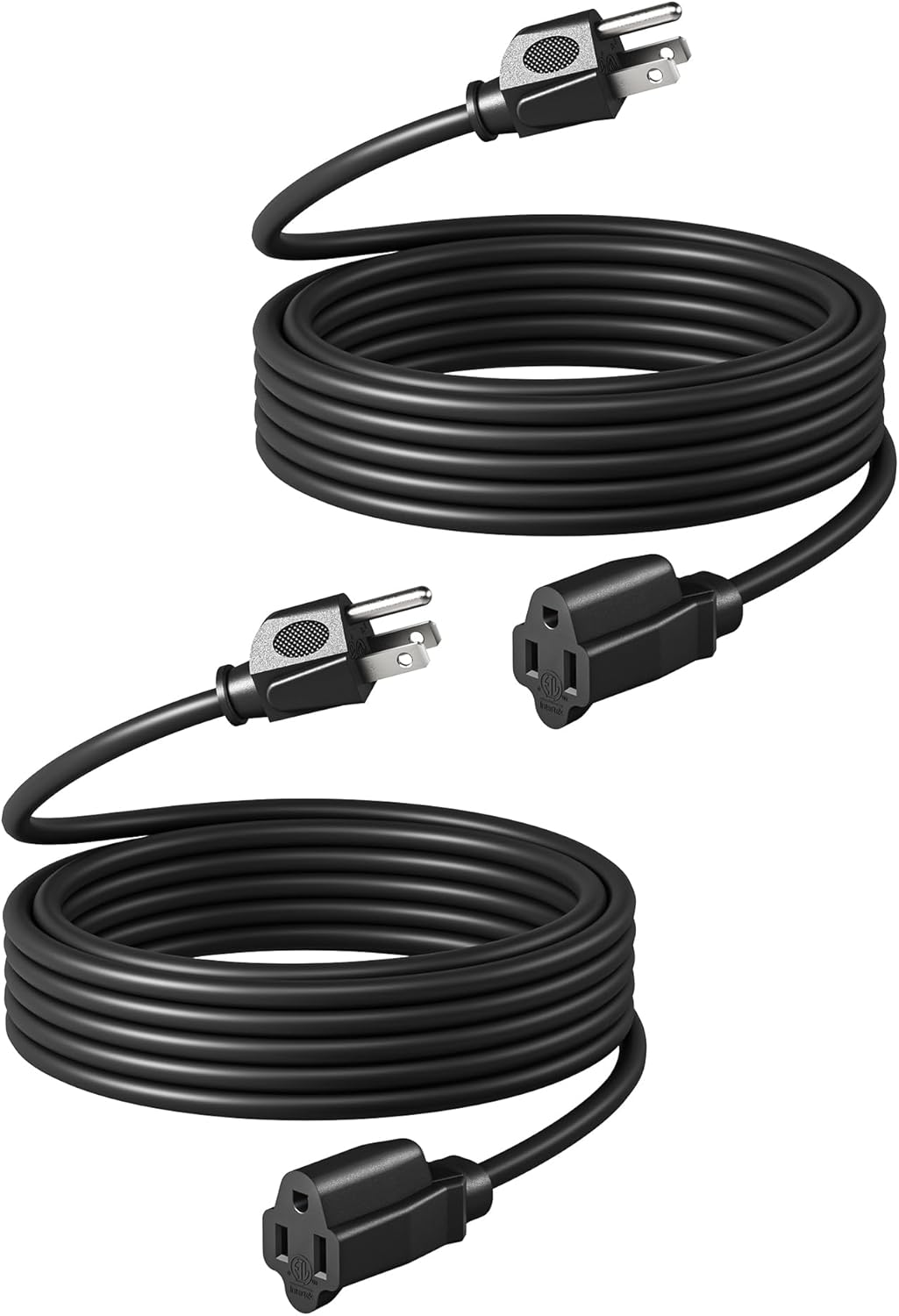 DEWENWILS Cable de extensión para exteriores de 20 pies, cable de extensión impermeable de 3 clavijas para electrodomésticos de interior y exterior,