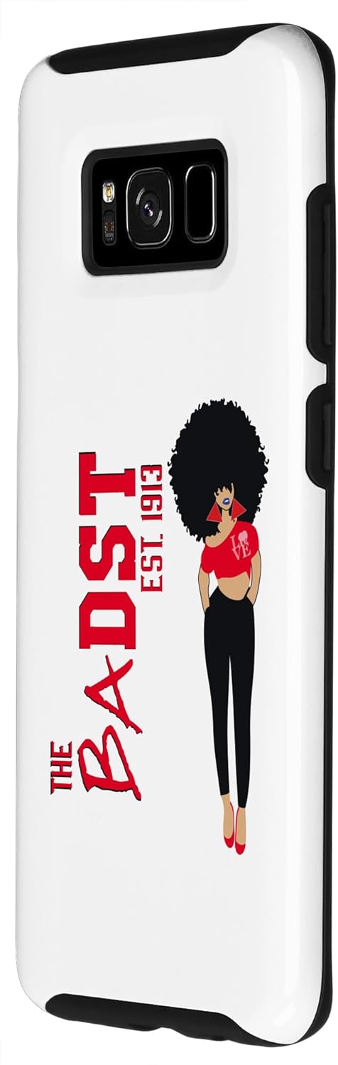 Galaxy S8 Sassy Afro Lady Heels The Badst Love Elephant Case
