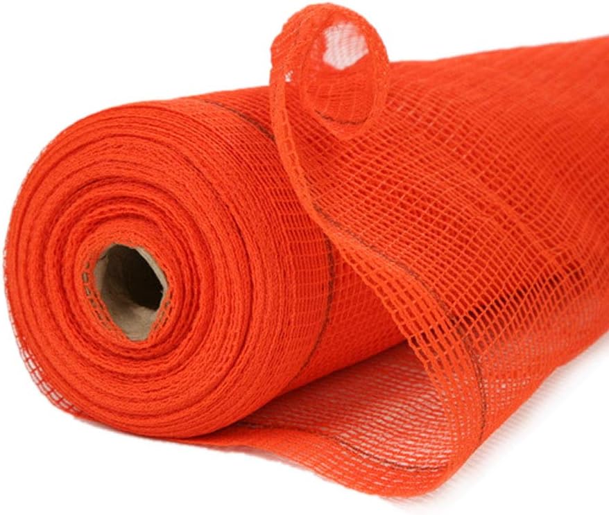 Red de seguridad para desechos naranja ignífuga (5.6 pies x 150 pies, naranja)