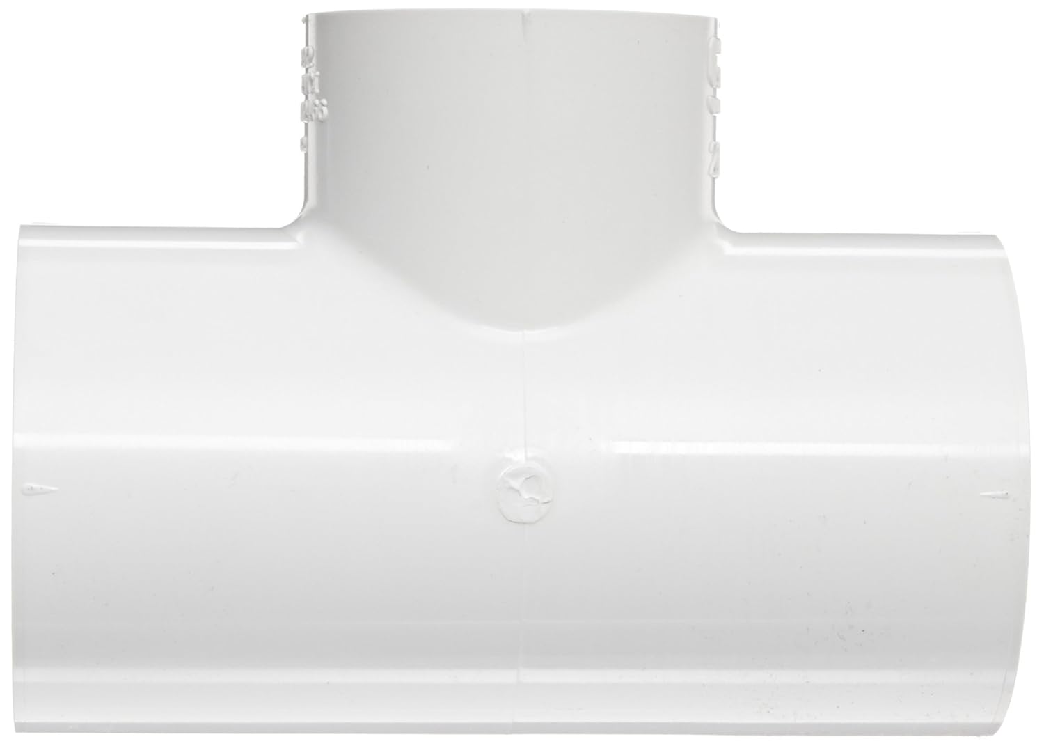 Spears 401 Series PVC Pipe Fitting, Tee, Schedule 40, Blanco, Enchufe de 1″