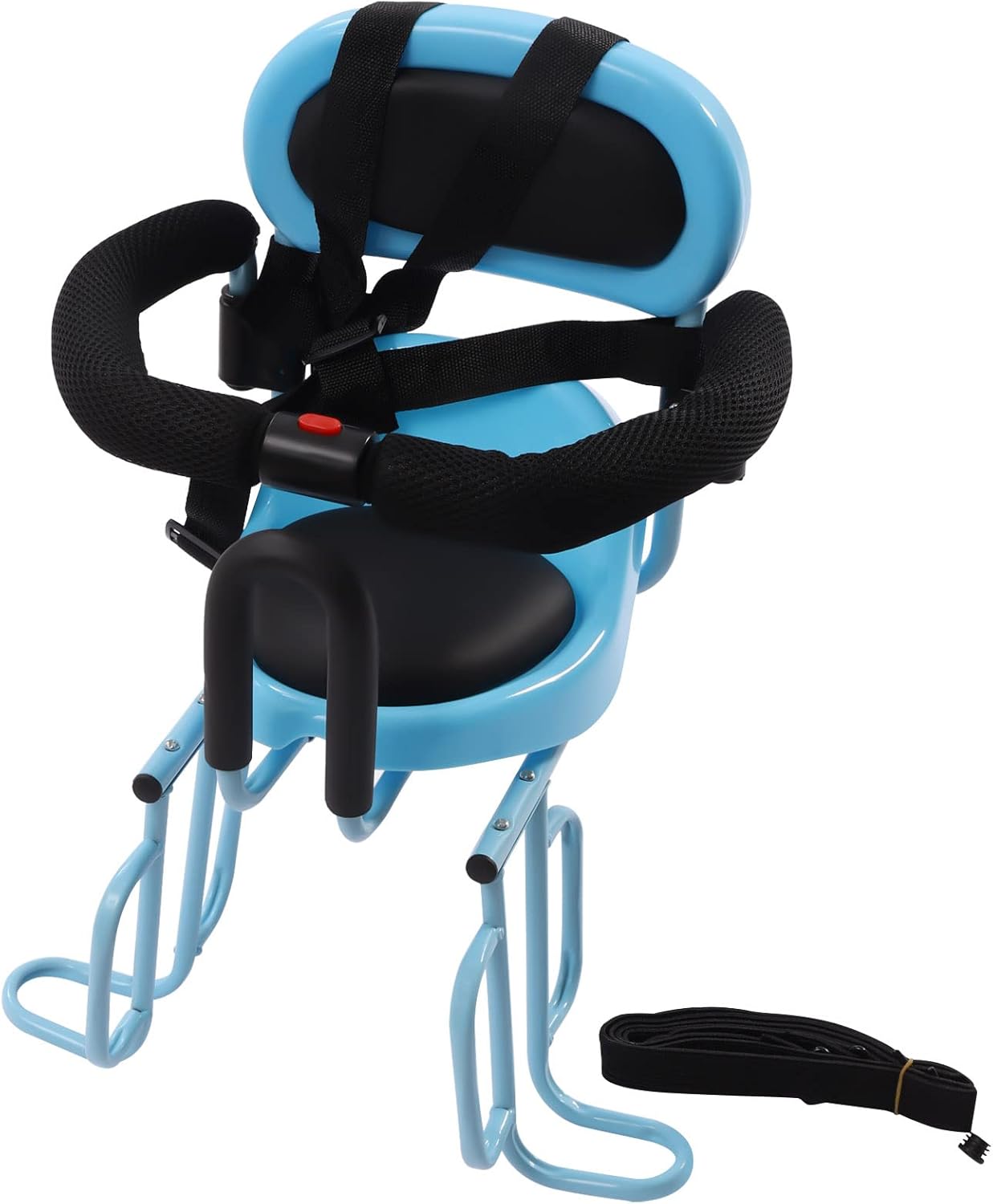 Gdrasuya10 Asiento trasero de bicicleta, asiento trasero de bicicleta para niños, asiento de bicicleta montado en la parte trasera para niños,