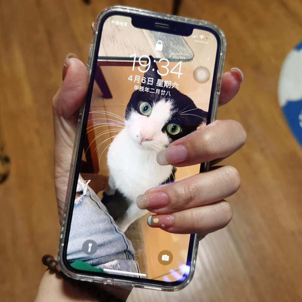 Victor – Funda de silicona para mujer con diamantes de imitación brillantes para iPhone 14, 13, 12, 11, Hello KT, carcasa de silicona (iPhone 12
