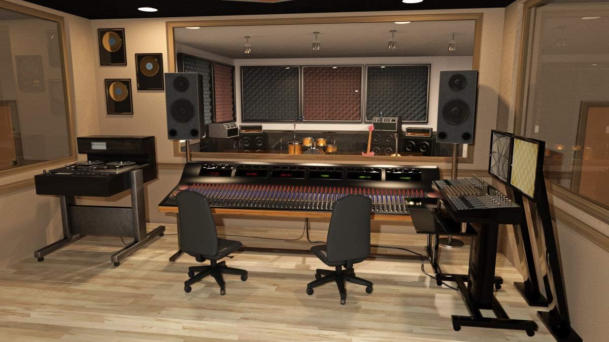 HWLIYUTAI Paquete de 12 paneles acústicos de 1 x 12 x 12 pulgadas, cuñas de espuma acústica de espuma de estudio de alta densidad, cuñas