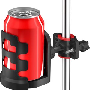 Soporte de micrófono ajustable para bebidas con soporte de micrófono giratorio de 360, soporte universal para botella de agua, soporte para taza Soporte de micrófono ajustable para bebidas con soporte de micrófono giratorio de 360, soporte universal para botella de agua, soporte para taza