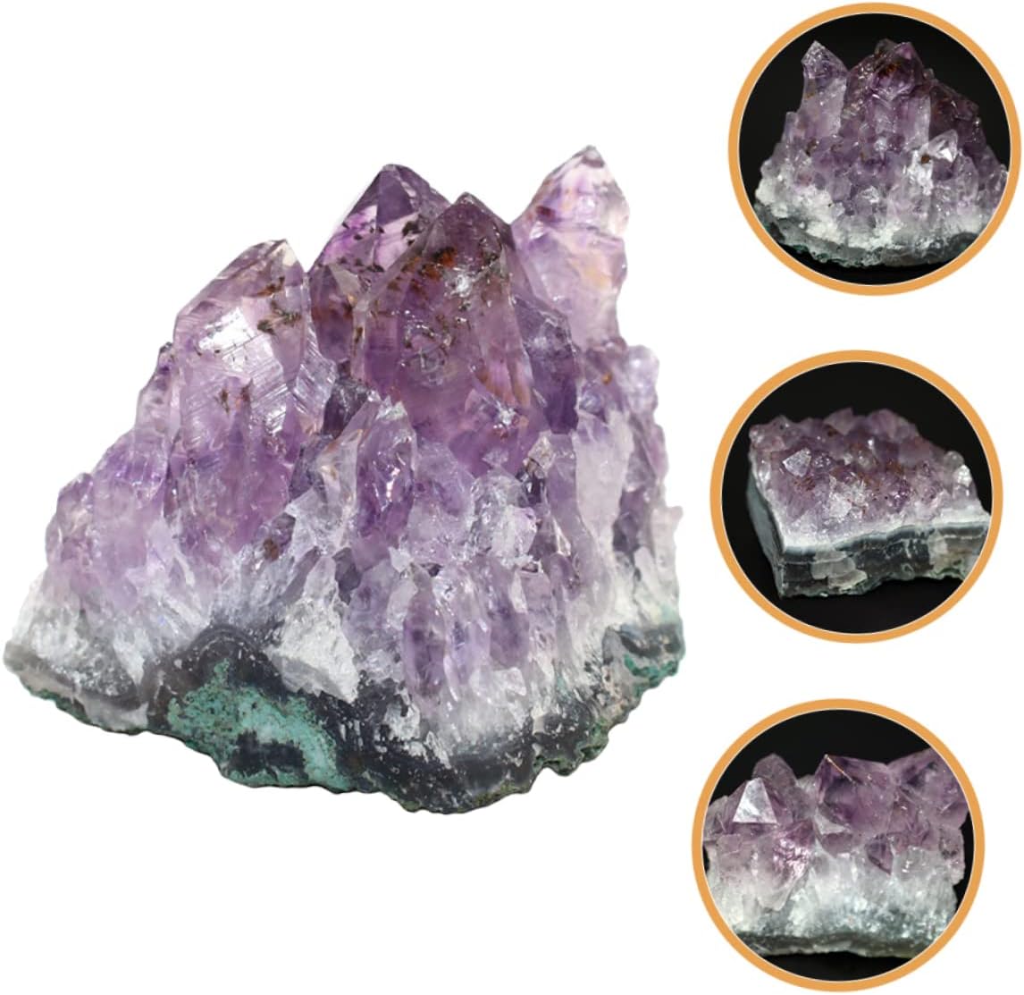 Decoración de mano de rocas de río grandes, decoración de mesa, piedras curativas de cristal irregulares, decoración de mesa para el hogar, piedras