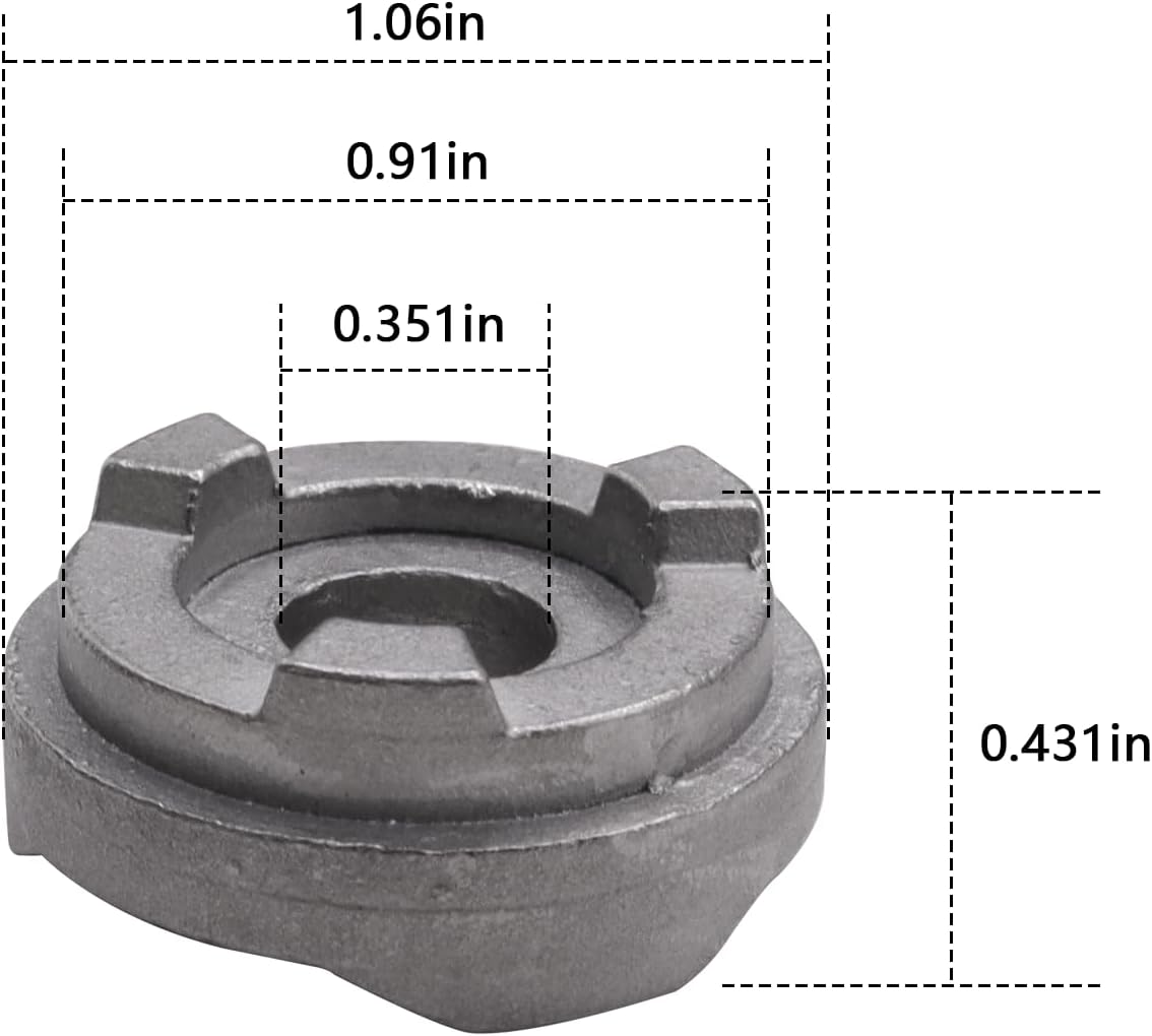 386303-00 Embragues de repuesto 2PACK para DeWalt DW255-AR