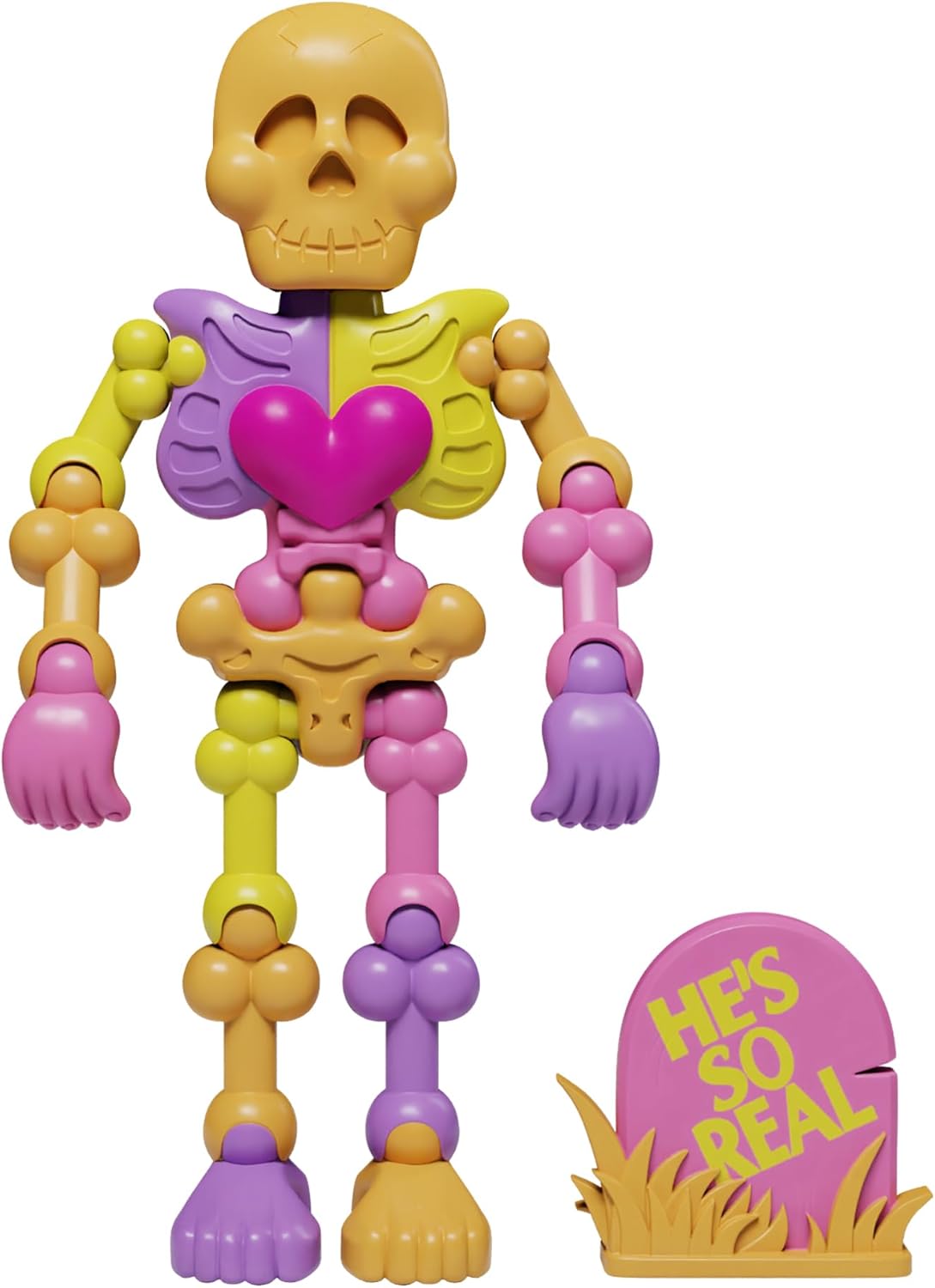 Super7 Mr. Bones – Figura de acción de Mr. Bones de 3.75 pulgadas, coleccionables vintage y juguetes retro