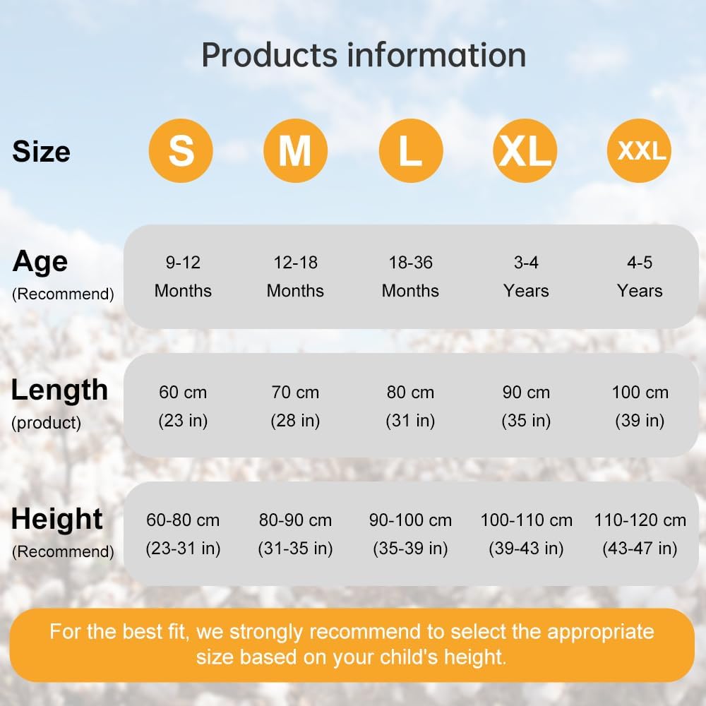 Baby Sleep Sack Toddler Sleep Bag with Feet 1.5tog Autumn Winter Swaddle Wearable Blanket Nightgowns