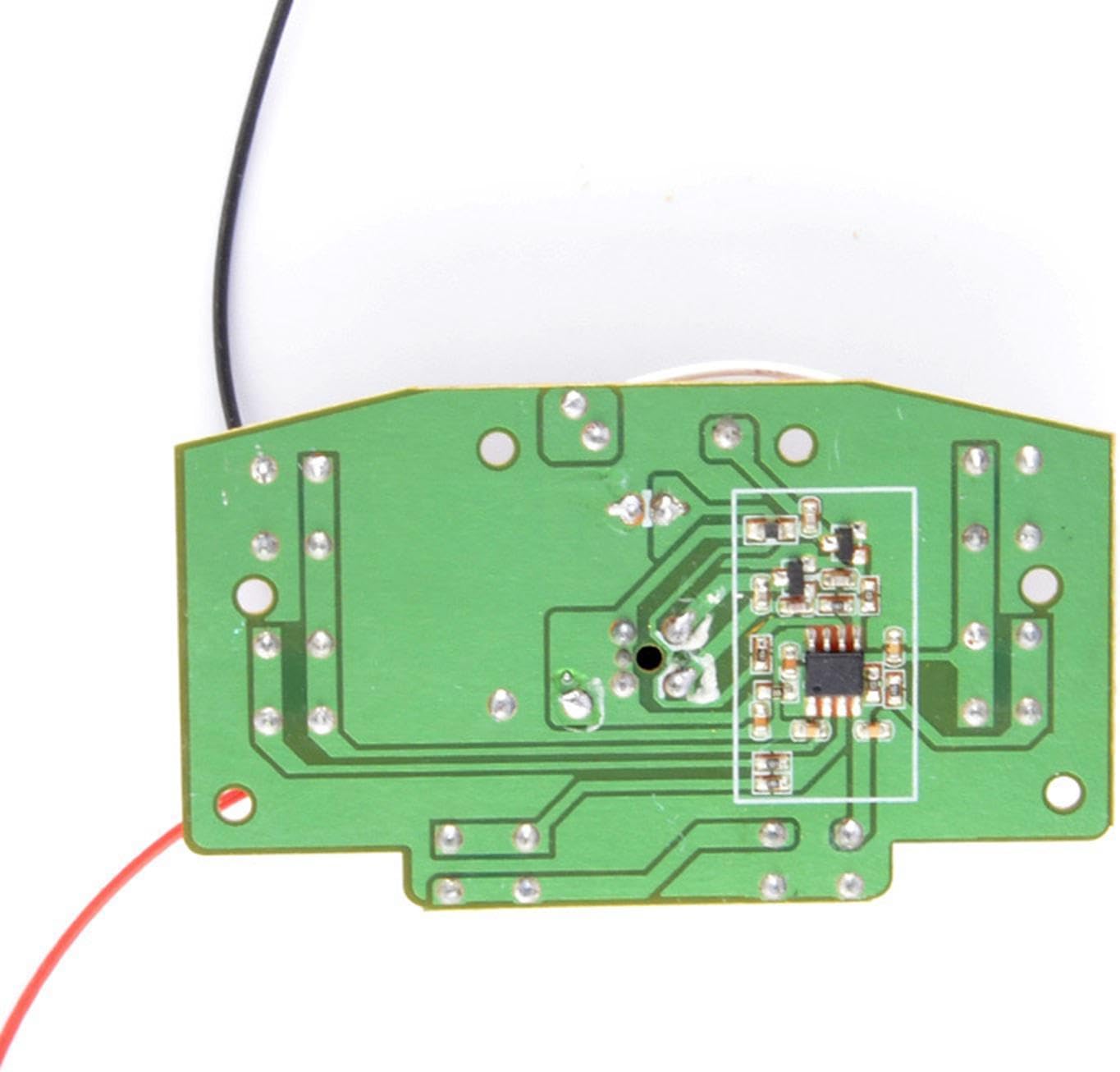 Yiju Juego de 2 módulos de placa receptora, circuito de 27 MHz, piezas de actualización de PCB, control remoto de 6 canales para vehículos de