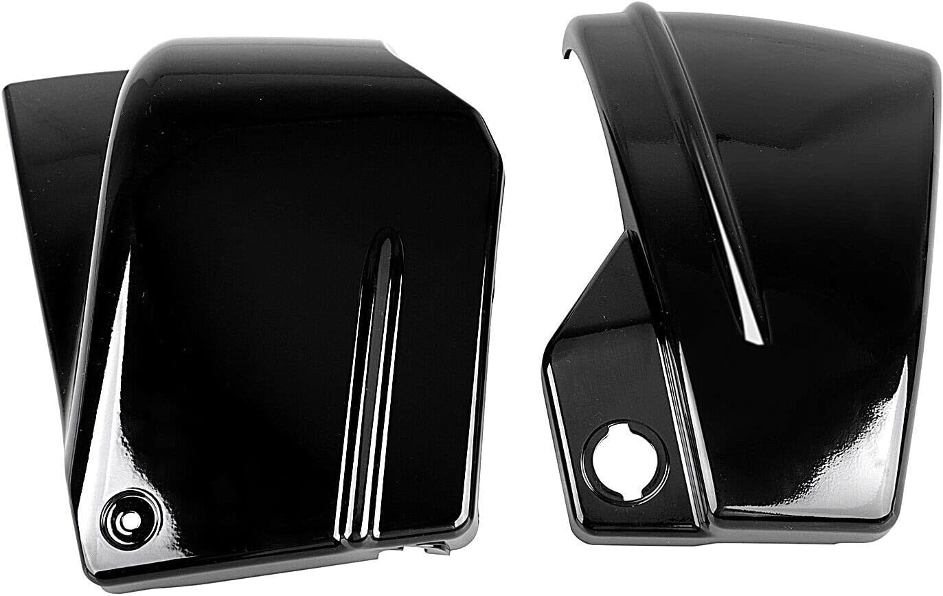 Cubierta de protección lateral de la batería cubierta de carenado compatible con Yamaha V-Star DragStar 650 XVS650 vstar 650 Custom Classic