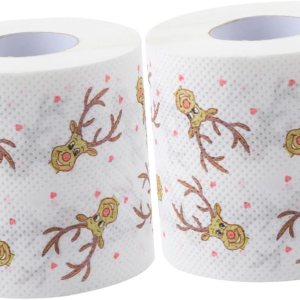 GLEAVI Papel de seda de color de moda de pulpa de madera de Navidad 2 rollos de papel de seda de color de moda de Navidad GLEAVI Papel de seda de color de moda de pulpa de madera de Navidad 2 rollos de papel de seda de color de moda de Navidad