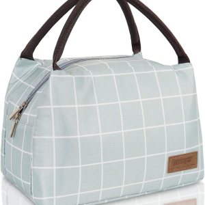 Bolso Buringer térmico reutilizable con aislamiento, para preparación de comidas en recipiente, térmico, para hombre y mujer, para el trabajo, Bolso Buringer térmico reutilizable con aislamiento, para preparación de comidas en recipiente, térmico, para hombre y mujer, para el trabajo,
