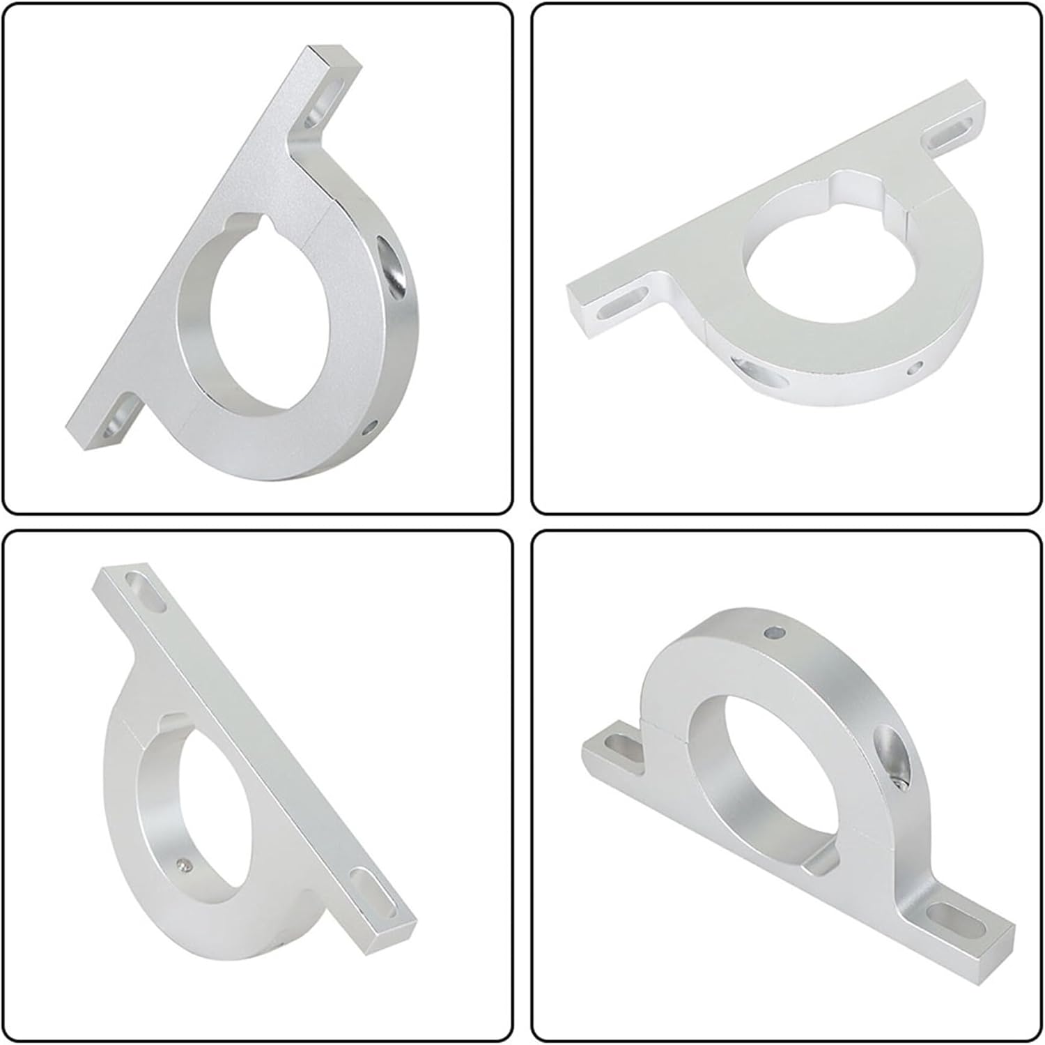 GXYWADY Columna de dirección universal automotriz de aluminio Billet con llave sin montaje de caída Columna de 2 pulgadas con 2 tornillos de
