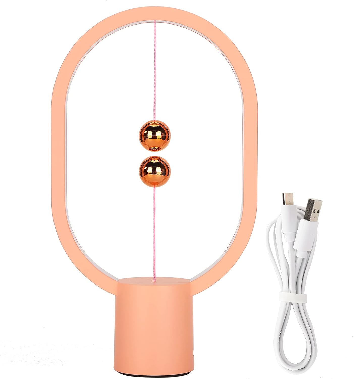 Lámpara de equilibrio LED con interruptor magnético creativo de aire para dormitorio y oficina, perfecta para uso a largo plazo, ya sea que la uses