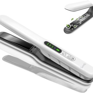 SUNMAY Voga Plus – Alisador y rizador de pelo inalámbrico iónico, plancha plana con revestimiento de cerámica de calentamiento rápido, alisador de SUNMAY Voga Plus – Alisador y rizador de pelo inalámbrico iónico, plancha plana con revestimiento de cerámica de calentamiento rápido, alisador de