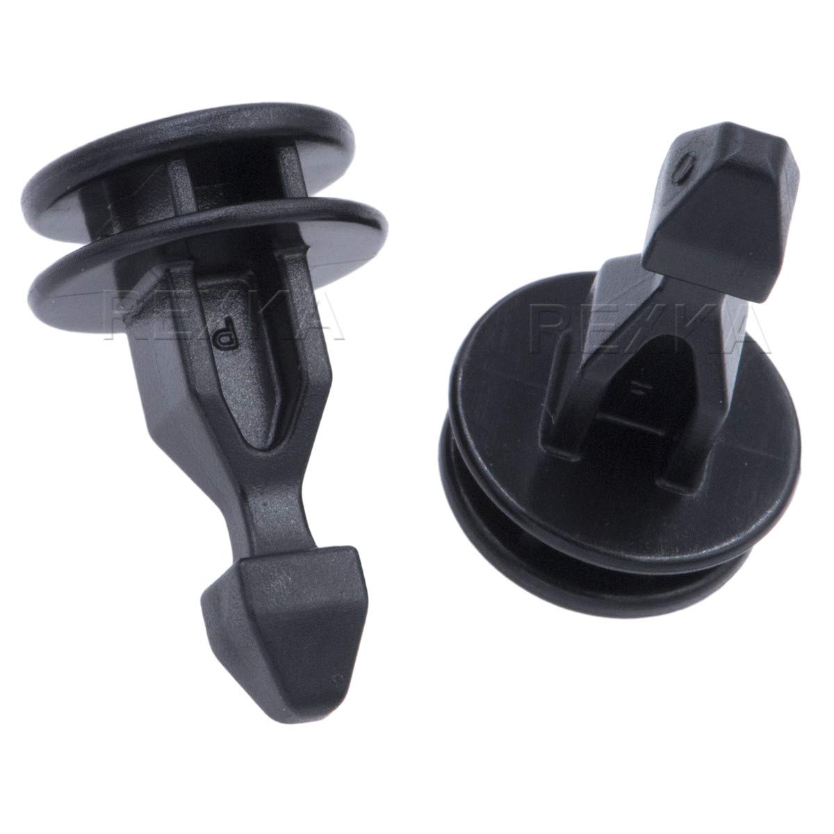 Rexka 30 piezas de clip de retención para cubierta de motor Striker compatible con Honda 91547-TZ5-A02 Honda Odyssey, Pilot & Ridgeline Acura MDX,