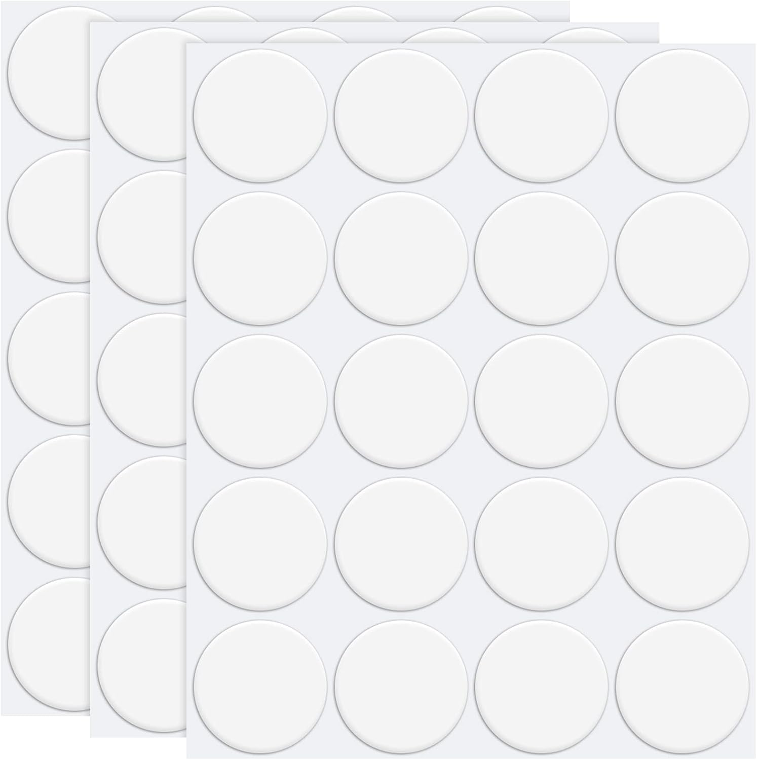 Adhesivos adhesivos de doble cara transparentes de doble cara con cinta adhesiva redonda de acrílico sin rastros, adhesivo resistente al agua,