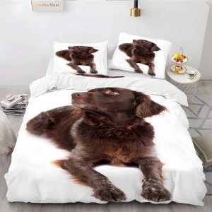 White Hound Twin Duvet Cover Dog Print Twin Bedding Sets Soft Microfiber Comforter Cover and 2 Pillow Shams 20″X26″, Bed Set Duvet Covers with White Hound Twin Duvet Cover Dog Print Twin Bedding Sets Soft Microfiber Comforter Cover and 2 Pillow Shams 20″X26″, Bed Set Duvet Covers with